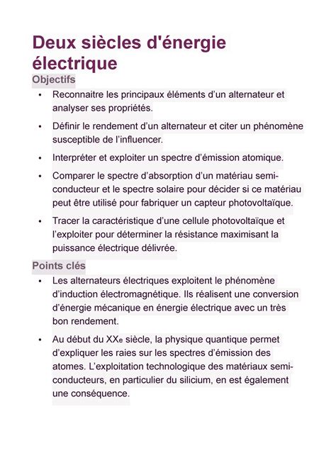 Deux Si Cles D Nergie Lectrique Deux Si Cles D Nergie Lectrique