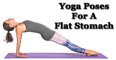 Yoga Poses For Flat Tummy