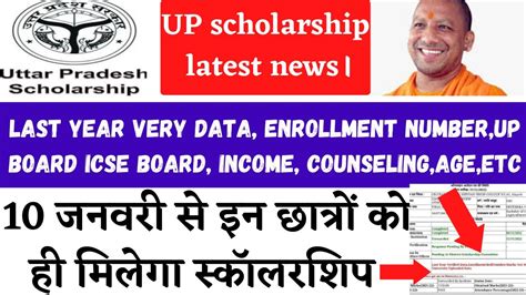 Up Scholarship Latest News Today Up Scholarship Status