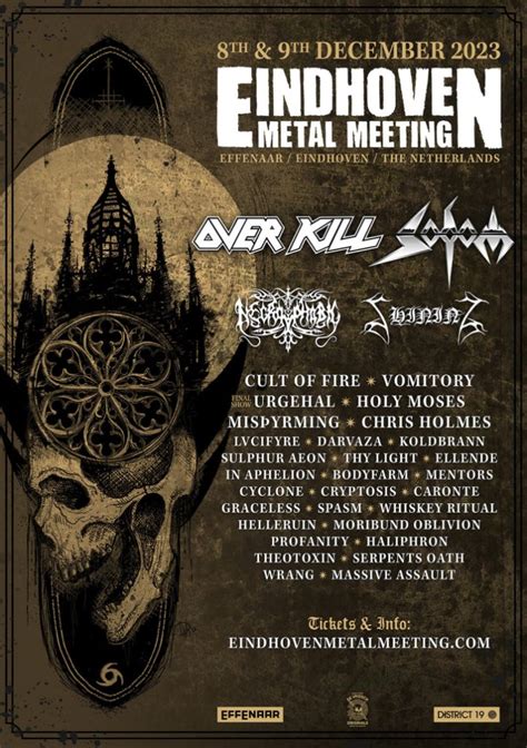 Eindhoven Metal Meeting Poster And Information For The New