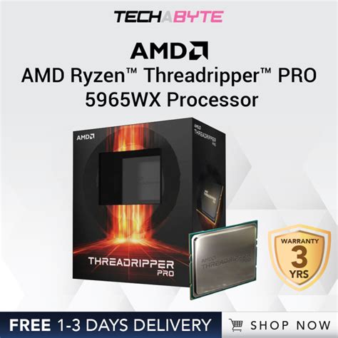 Amd Ryzen Threadripper Pro Wx Processor Lazada Singapore