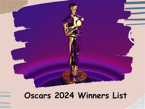 Oscars 2024 Oppenheimer Wins Best Picture Cillian Murphy Emma Stone Cristopher Nolan Winners