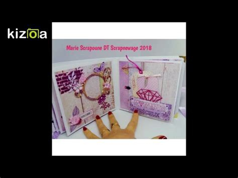 Montage Vid O Kizoa Mini Album Scrapbooking Dt Scrapnewage