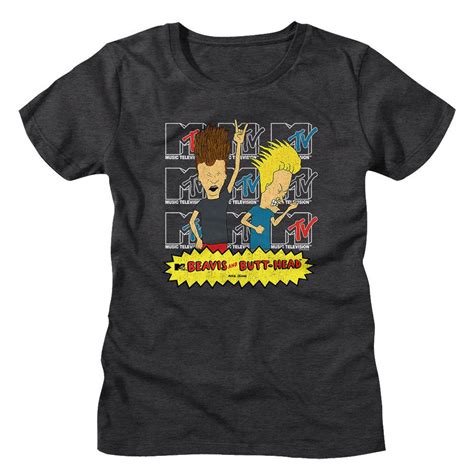 Beavis And Butthead Beavis And Butthead Logos Junior Top 439528 ...