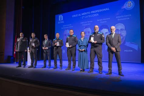 La Policía Local de Tres Cantos premia a agentes y ciudadanos que han