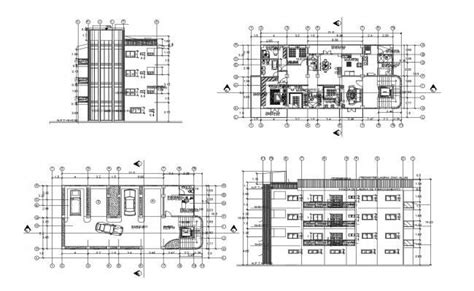 Floor Plan Of Residential House 21 5mtr X 10 5mtr With Detail Dimension