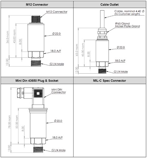 Titan Tpt Millivolt Output Pressure Transducer