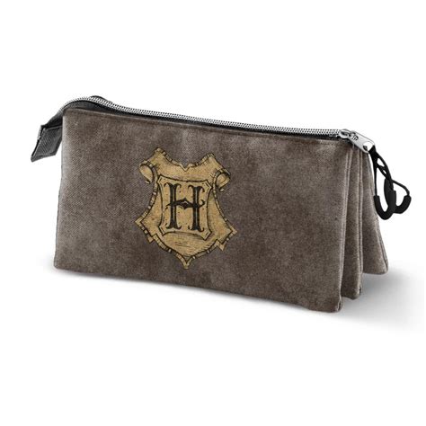 HARRY POTTER Hogwarts Trousse Triple 23x11x10cm ShopForGeek