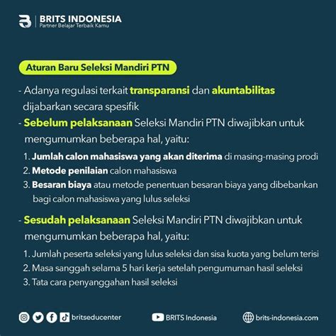 Skema Seleksi Masuk PTN Terbaru Kemendikbudristek Bimbel UTBK SNBT