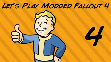 Lets Play Fallout 4 Modded Part 4 The Flesh Is Alive Youtube