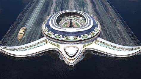 Floating City Saudi Arabia World S Largest Turtle Shaped Pangeos Terayacht