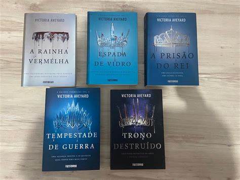 Colet Nea Completa De Livros De A Rainha Vermelha Box Livro