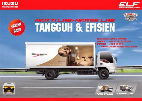 Isuzu Nkr Cc Long Wheel Base Ban Harga Isuzu Giga Elf