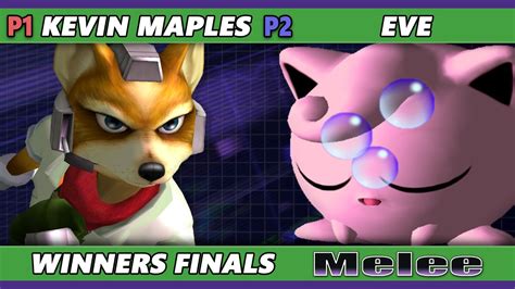 S X Winners Finals Kevin Maples Fox Vs Eve Jigglypuff Smash