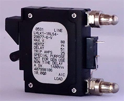 Airpax Circuit Breaker Lmlk Rls V A Bullet