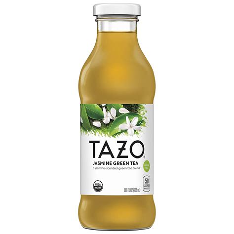 8 Bottles Tazo Organic Jasmine Green Iced Tea Pure Gingerly Jasmine