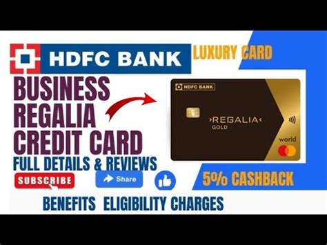 How To Apply Hdfc Bank Regalia Luxury Credit Card HDFC Bank Regalia