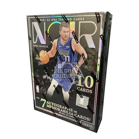 2021 22 Panini Noir Basketball Hobby Box Steel City Collectibles