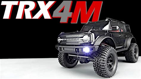 Traxxas Trx4m Bronco 118 Unboxing Probefahrt Youtube