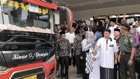 Jemaah Haji Asal Kabupaten Empat Lawang Diberangkatkan Ini Pesan Pj