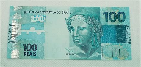 Contagem Numismática Cédula 100 Reais Série Kg 2ª Família