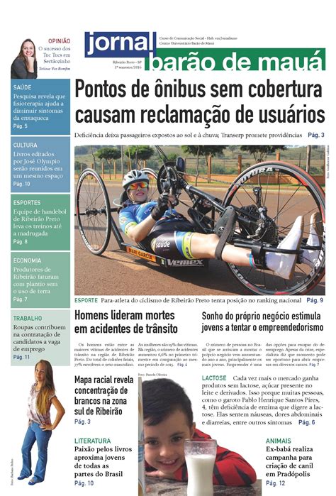Compartilhe a última edição do Jornal Barão de Mauá - Blog do Curso de ...