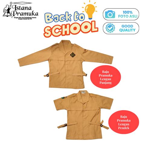 Jual Baju Pramuka Wanita Penggalang Smp Pendekpanjang Istana
