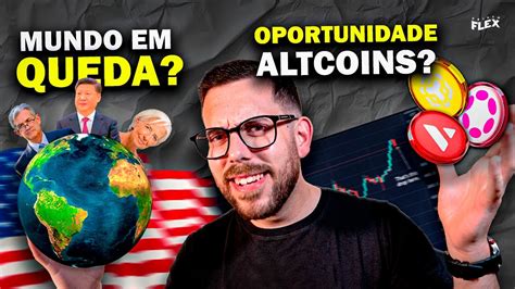 OPORTUNIDADE NAS ALTCOINS MUNDO EM RECESSÃO Cripto Flex S03 EP66