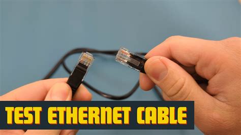 How To Test Ethernet Cable With Multimeter Youtube