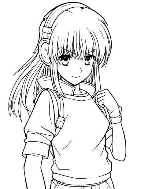 Aggregate 80 Easy Anime Coloring Pages Super Hot Vn