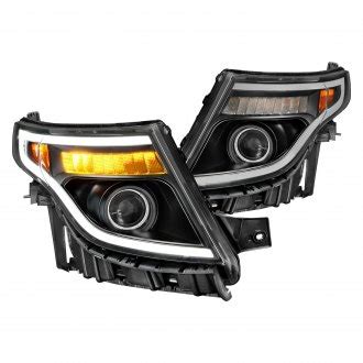 2014 Ford Explorer Custom Factory Headlights CARiD