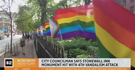 Councilman Reports More Pride Flags Vandalized Outside Stonewall Cbs