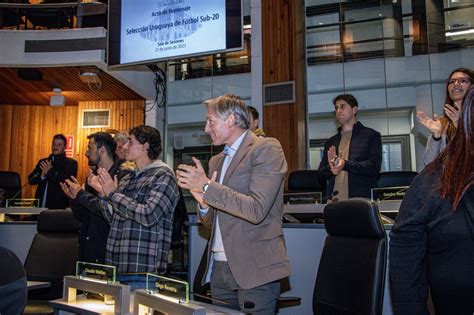 La Junta Departamental De Montevideo Homenaje A La Selecci N Sub Auf