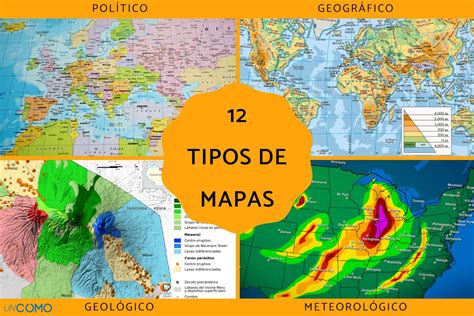 Tipos De Mapas Te Explicamos Todos Los Que Existen Y Qu Es Lo