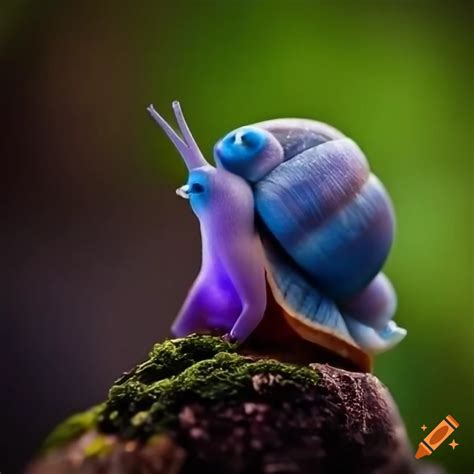 Image Of A Realistic Snail Smurf Hybrid On Craiyon