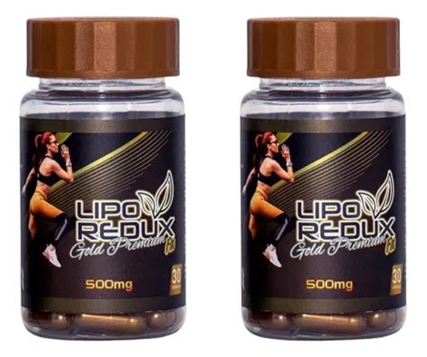 Frascos Suplemento Alimentar Lipo Redux Gold Premium Parcelamento