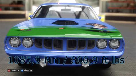 Forza Horizon Plymouth Cuda 426 HEMI Online Race YouTube