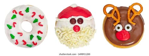 1,806 Santa Donuts Images, Stock Photos, 3D objects, & Vectors | Shutterstock