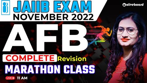 Jaiib Exam November Jaiib Afb Complete Revision Marathon Class