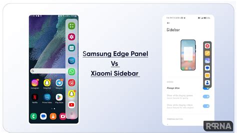 Xiaomi Miui Sidebar Feature Should Be Inspired By Samsung Edge Panel