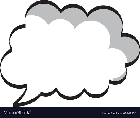 Cloud pop art Royalty Free Vector Image - VectorStock