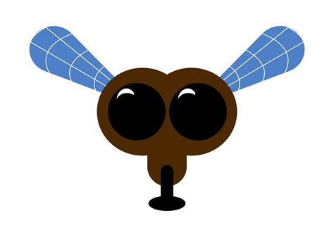 fly cartoon vector  vector art  vecteezy
