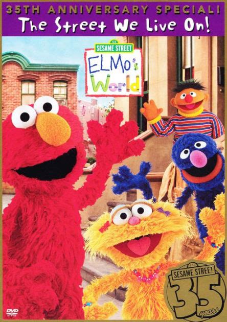 Sesame Street Elmo S World The Street We Live On 35th Anniversary