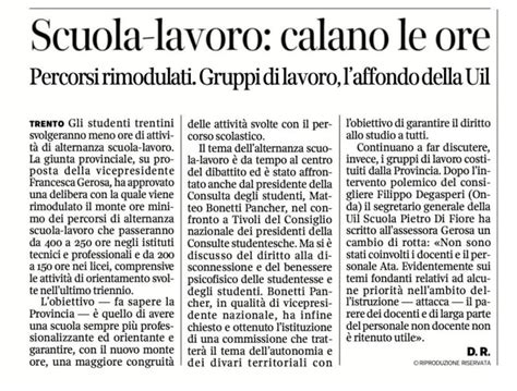 Scuola Lavoro Calano Le Ore Percorsi Rimodulati Gruppi Di Lavoro L