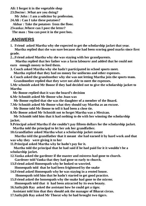 SOLUTION Kerala Sslc English Grammar Worksheet With Answers 2022