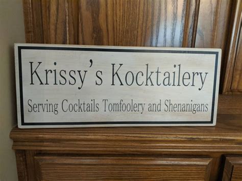 Rustic Bar Signs, Custom Wood Sign, Customizable Bar Signs, Rmbrustic ...