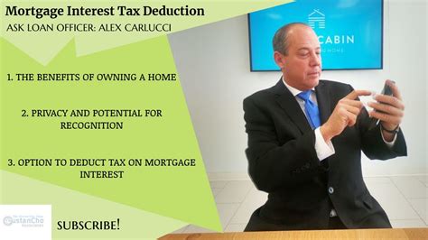 Mortgage Interest Tax Deduction Work For Homeowners Youtube