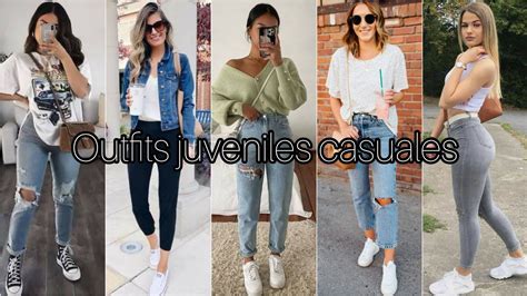 Outfits Juveniles Casuales Con Jeans De Moda 2022 Ropa De Moda 2022