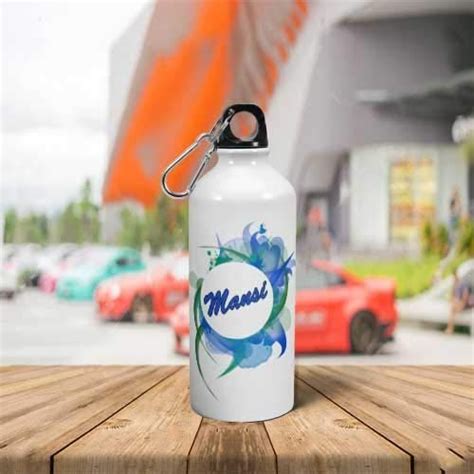 Aluminium White 600 Ml Sublimation Sipper Bottle For Gym 100 Gm At Rs