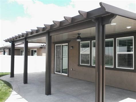 Solid Patio Covers Patio Covers And Seamless Rain Gutters